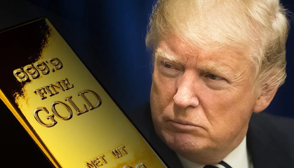 Donald Trump Gold Gold Standard